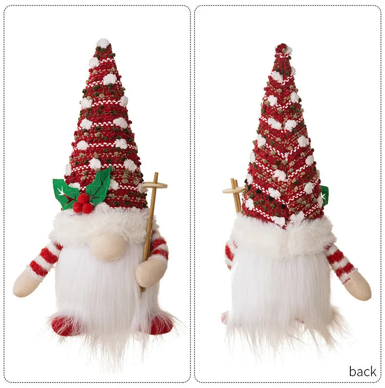 2024 Gnome 30cm Christmas Decorations Light Up Christmas Gnomes